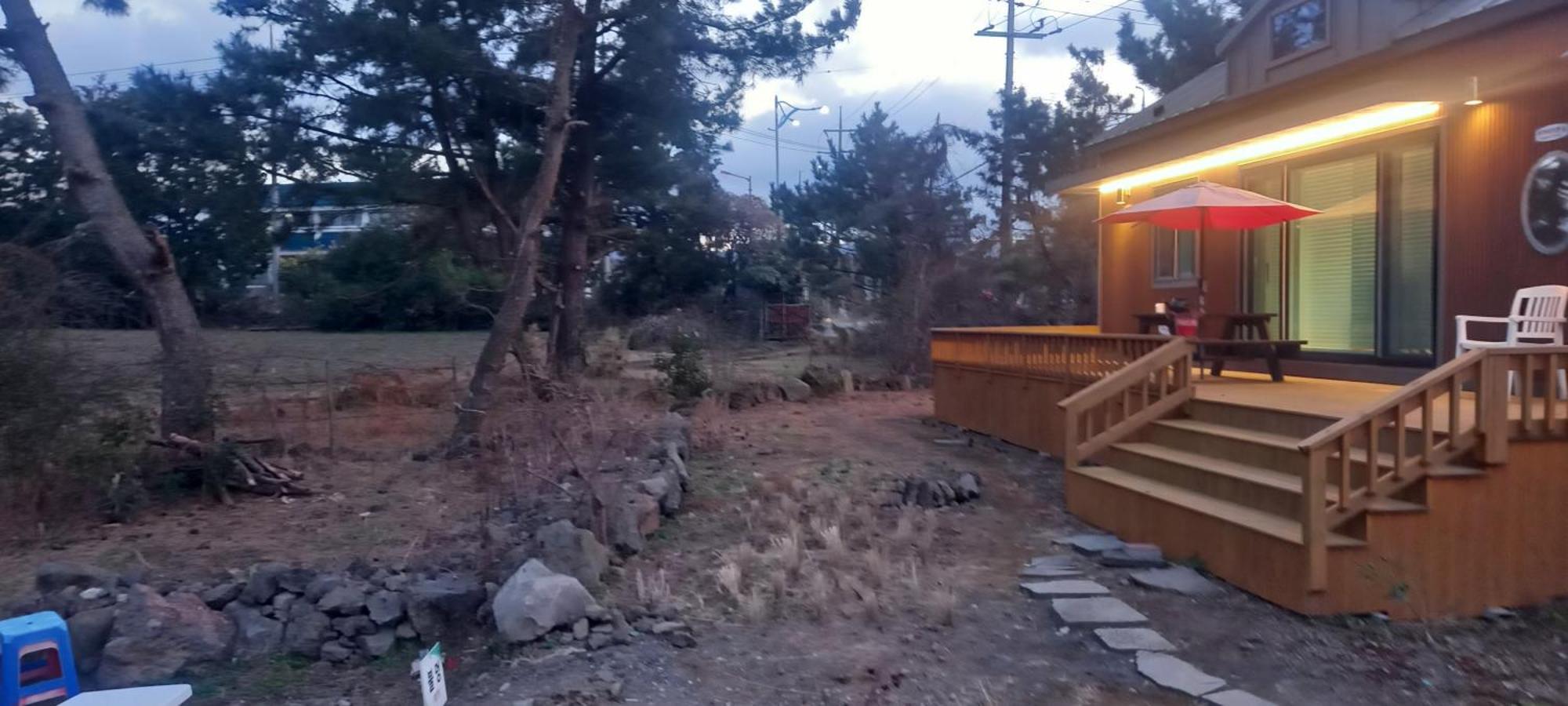 Hamdeok Pool Villa Pension Jeju Exterior foto